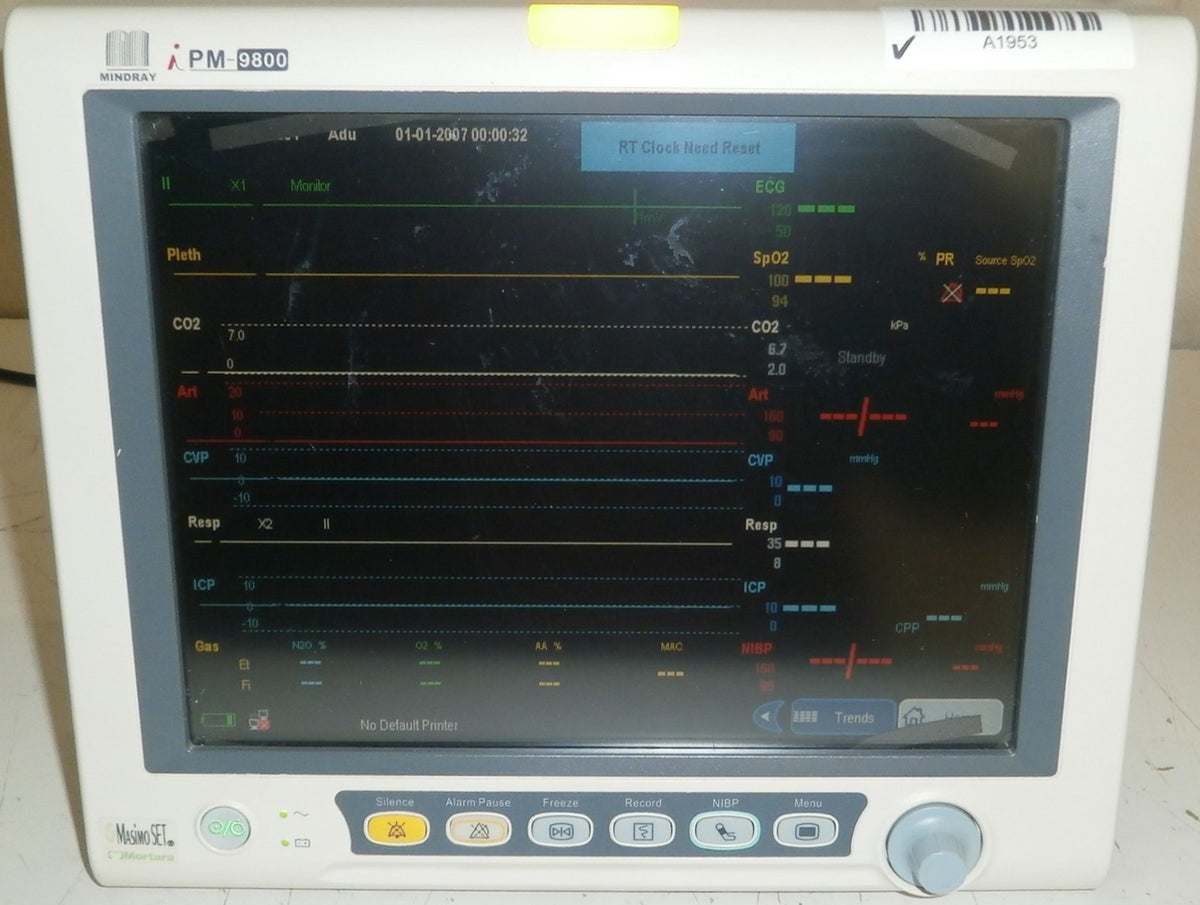 Mindray iPM-9800 Patient Monitor