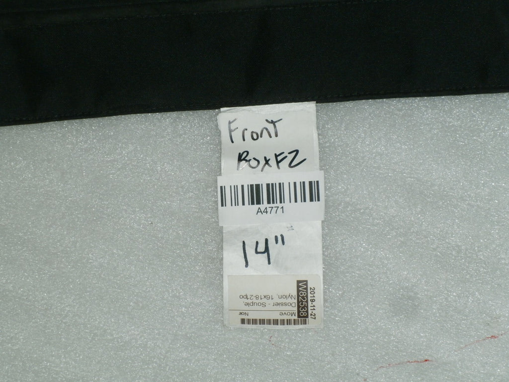 Motion Composites Wheelchair Fabric Back cover Upholstery 14" Good Condition