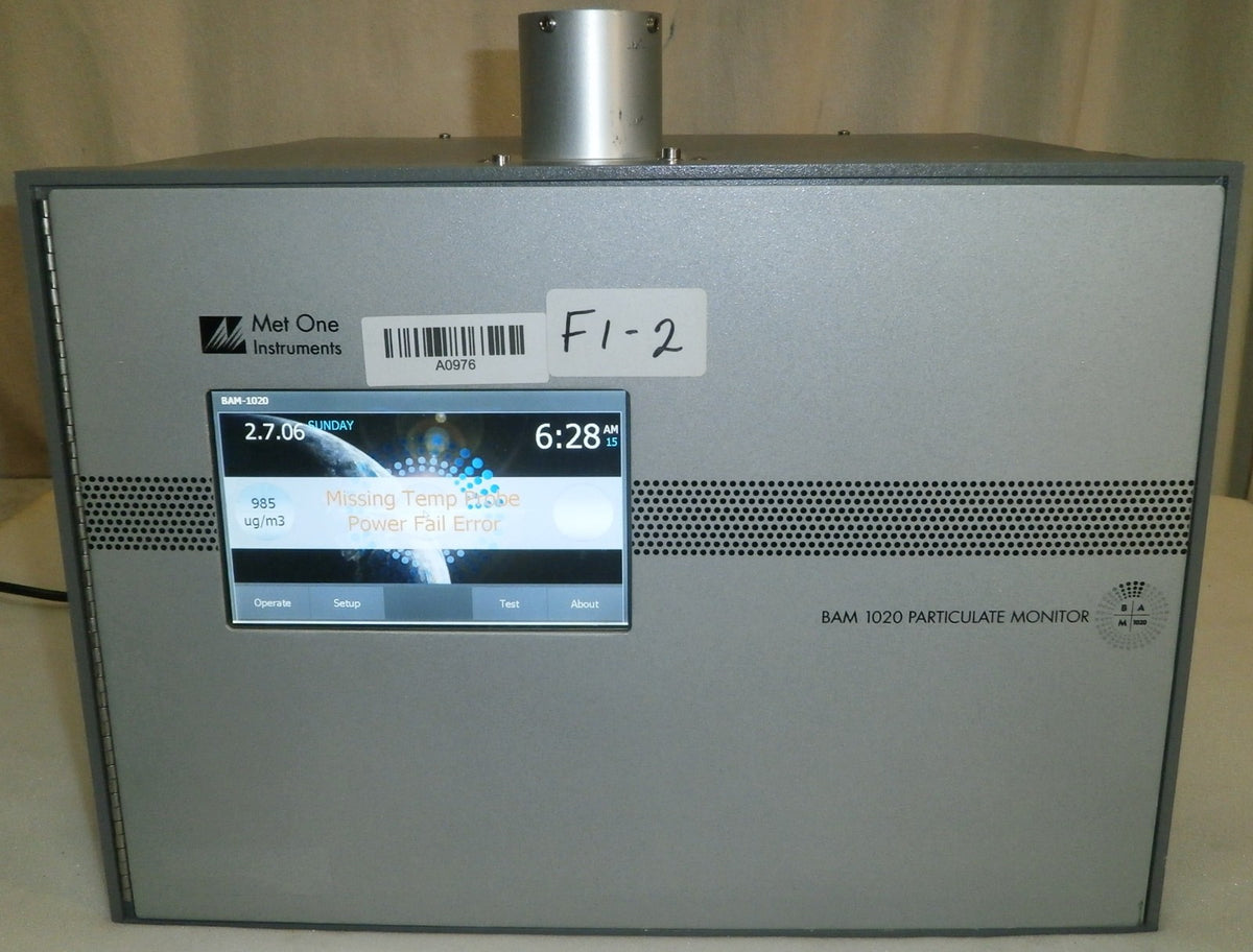 Met One BAM 1020 Touch Screen Continuous Particulate Monitor