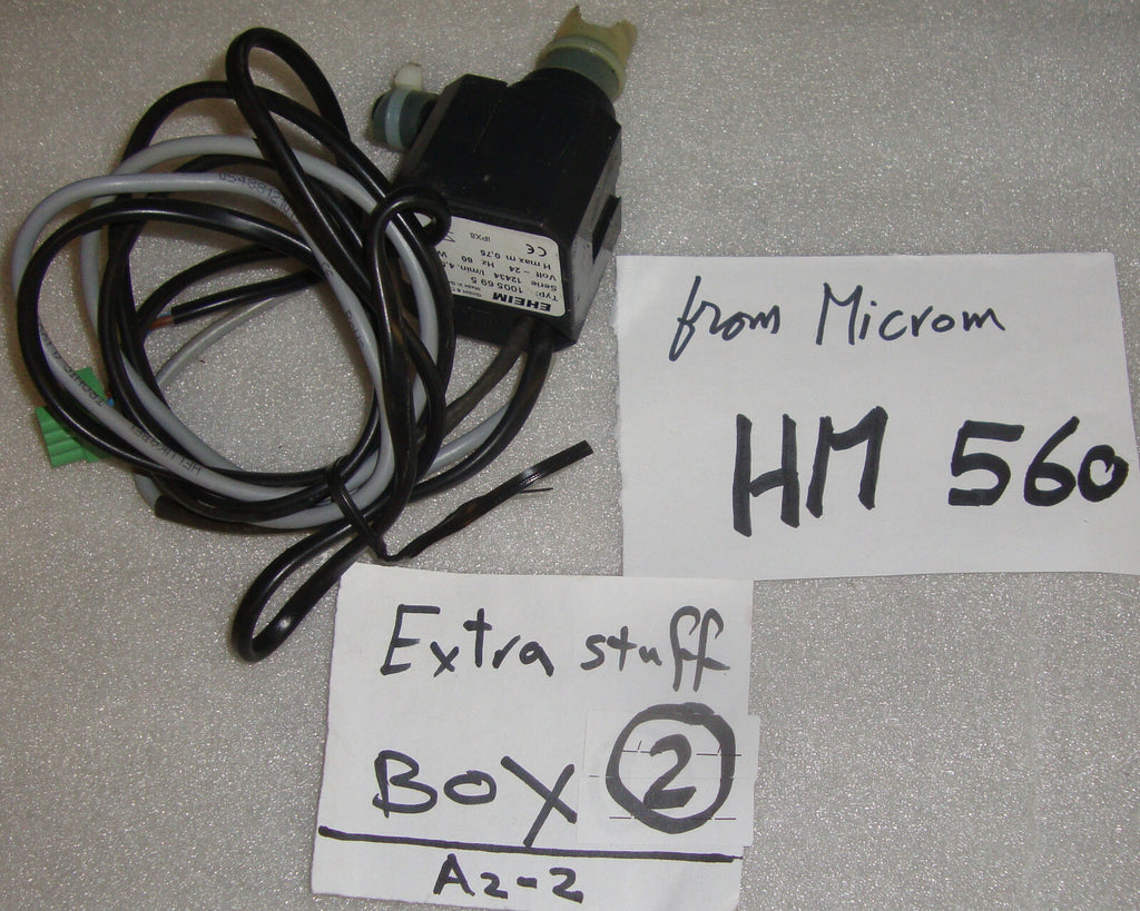 MICROM HM560 TYPE 1005695 AND PARTS AS PICTURES