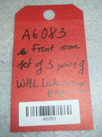 Set of 3 Wheel Locks Quickie Wheelchair Ergo Scissor Right Wheel Lock 104726-001