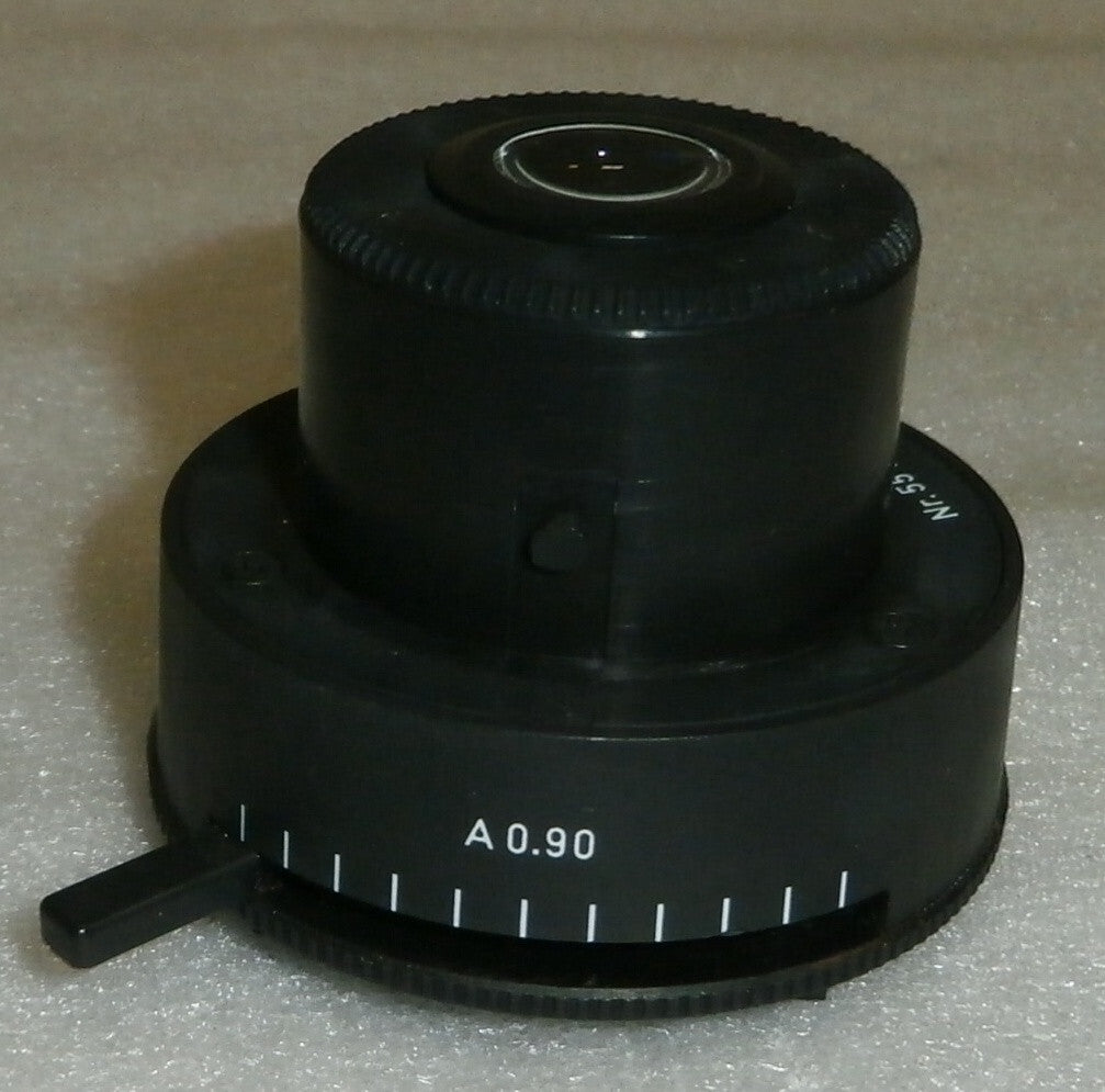 Leitz Welzlar 512656 11 Microscope Brightfield Condenser #55 / A0.90/ A0498