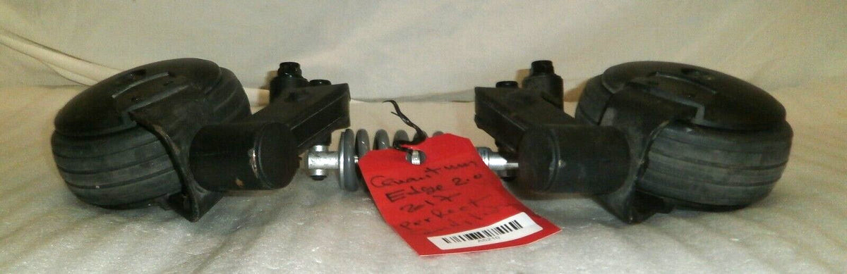 QUANTUM EDGE 2.0 2017 REAR CASTERS WHEELS ASSEMBLY WITH SUSPENSION SHOCK