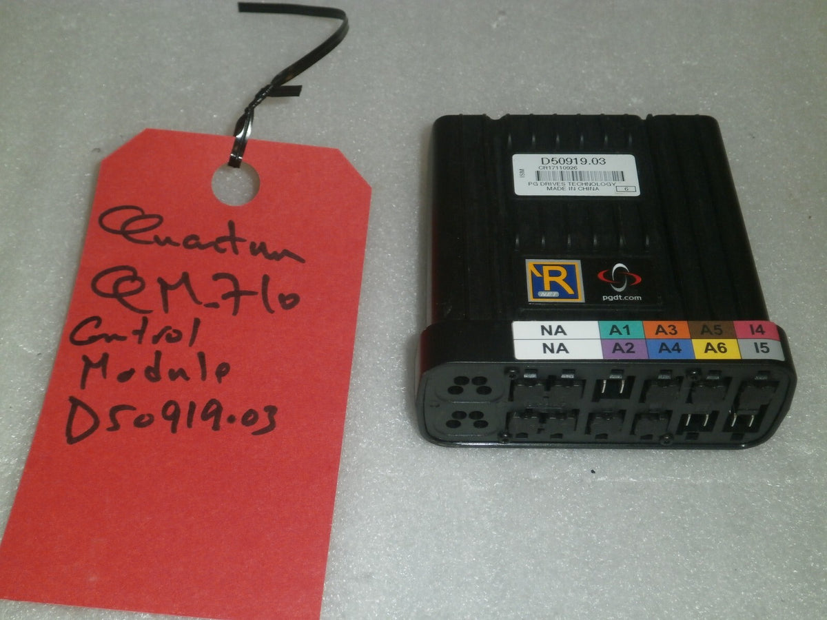 PG POWER CHAIR CONTROL PG DRIVES D50919.03 FROM QUANTUM QM-710