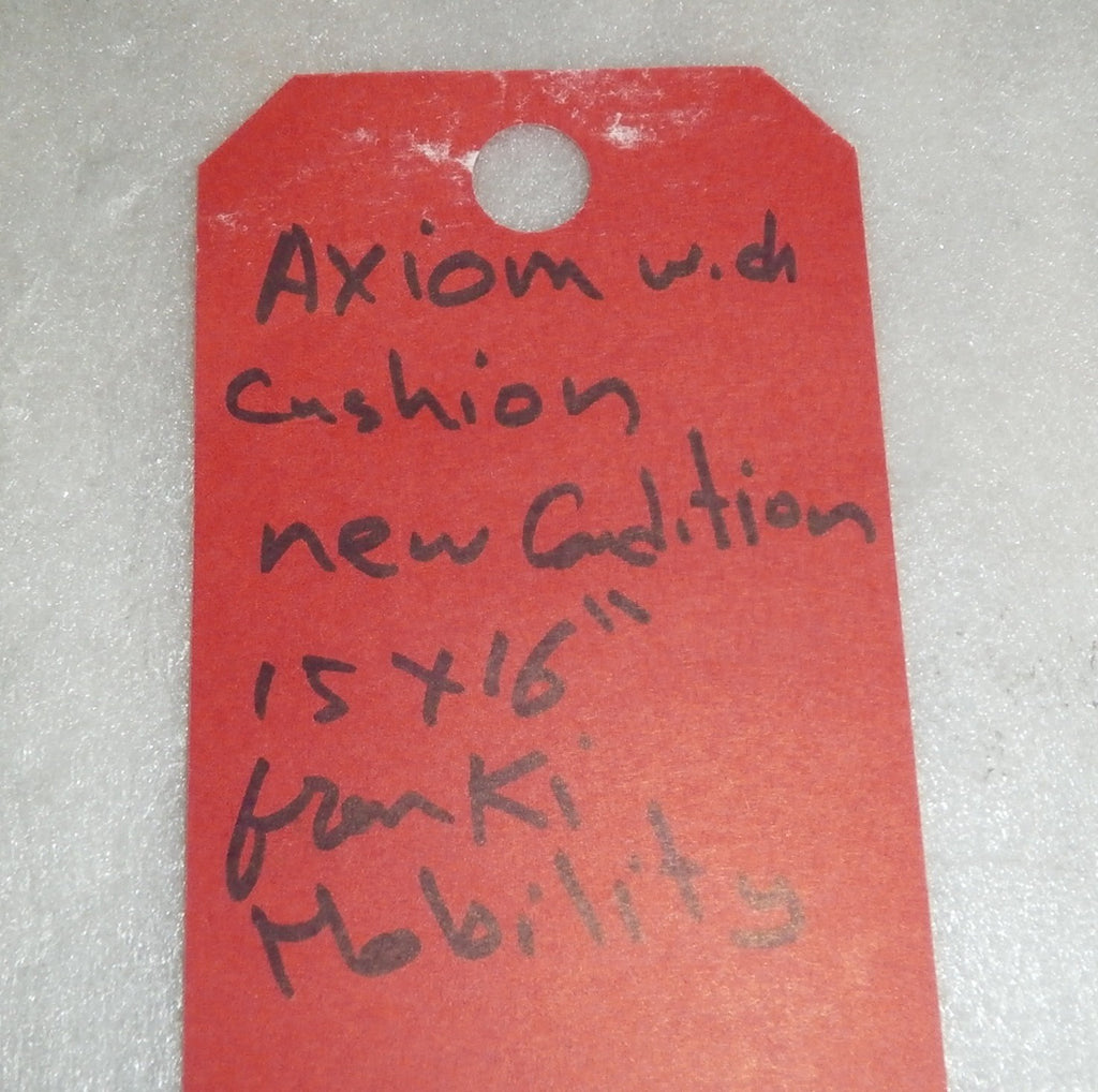 AXIOM G 15X16 WHEELCHAIR CUSHION VERY GOOD CONDITION