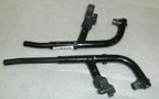 SET OF 2 WHEELCHAIR FOOT REST FRAMES DIMENSION AS PHOTO