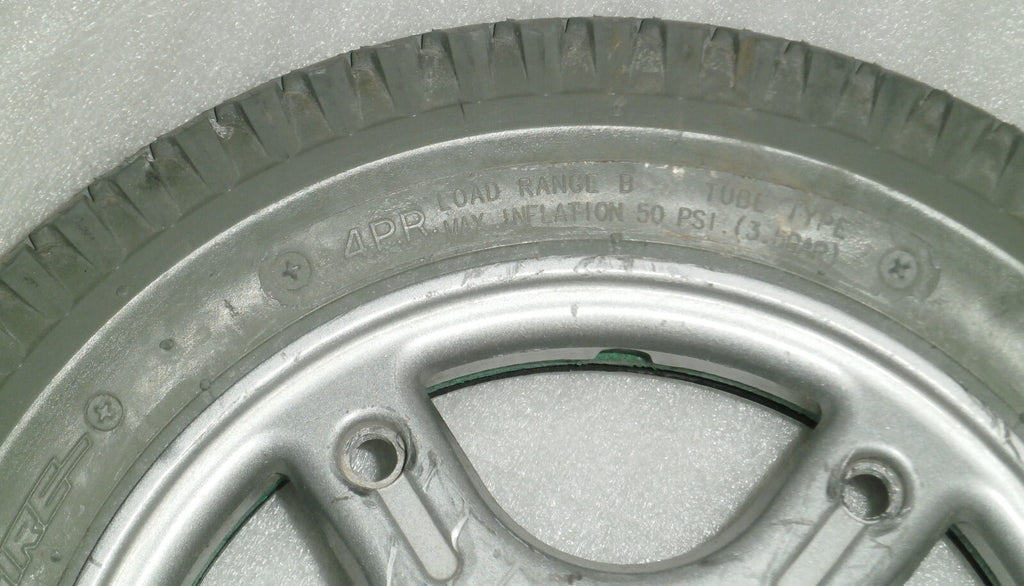 LOT OF 2 STORM ARROW SERIES CHENG SHIN 3.00-8 WHEELS SOLID VERY GOOD CONDITION