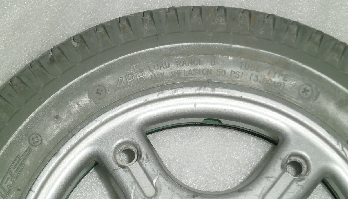 LOT OF 2 STORM ARROW SERIES CHENG SHIN 3.00-8 WHEELS SOLID VERY GOOD CONDITION