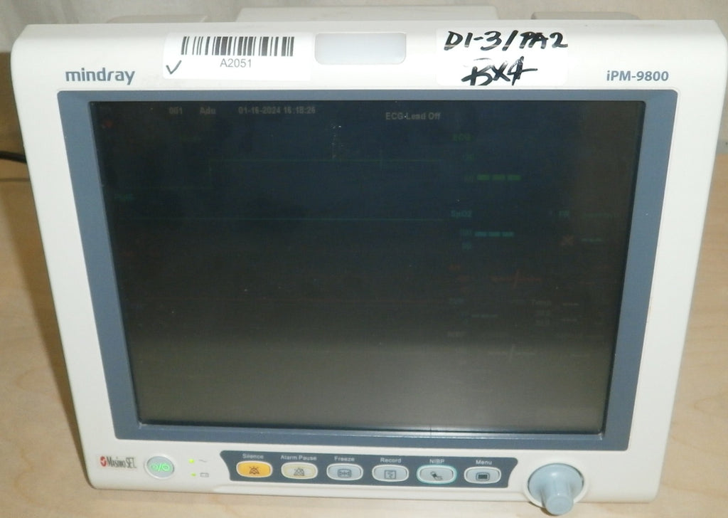 Mindray iPM-9800 Patient Monitor