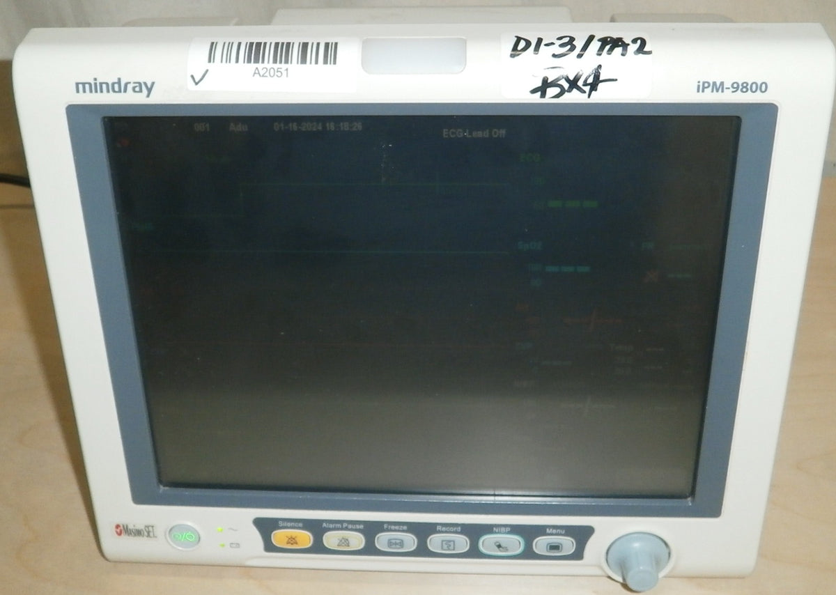 Mindray iPM-9800 Patient Monitor