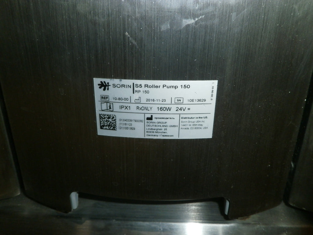 Stockert Sorin S5 Heart-Lung Perfusion Machine w/ 5 Roller Pumps