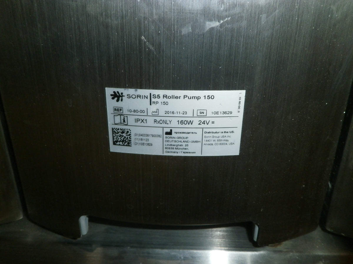 Stockert Sorin S5 Heart-Lung Perfusion Machine w/ 5 Roller Pumps