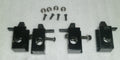 Wheelchair Quantum QM-710 Arm Rest Assy Receiver Block as Photo