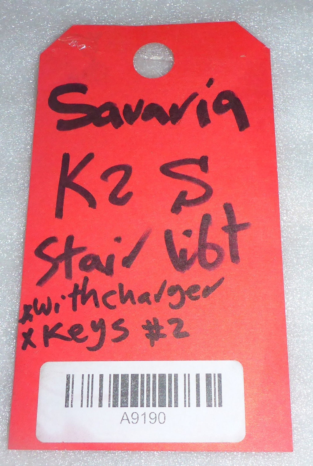 SAVARIA K2S STAIR LIFT FOOTREST WITH CHARGER AND KEY