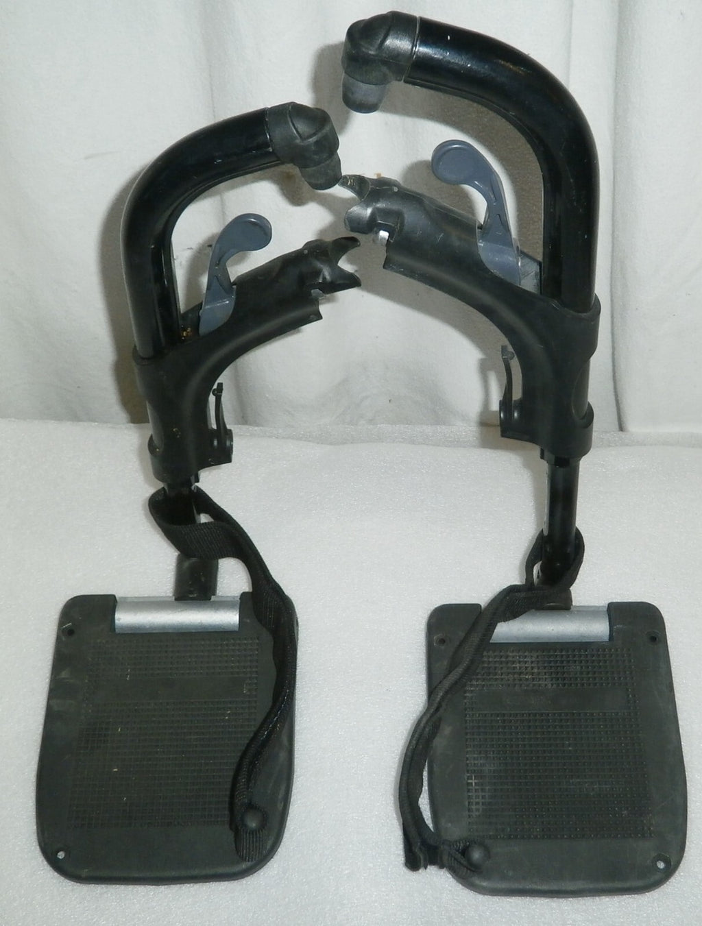 Pair of Invacare Action Leg rest for Wheelchair Has some Rust on Bolt