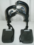 Pair of Invacare Action Leg rest for Wheelchair Has some Rust on Bolt