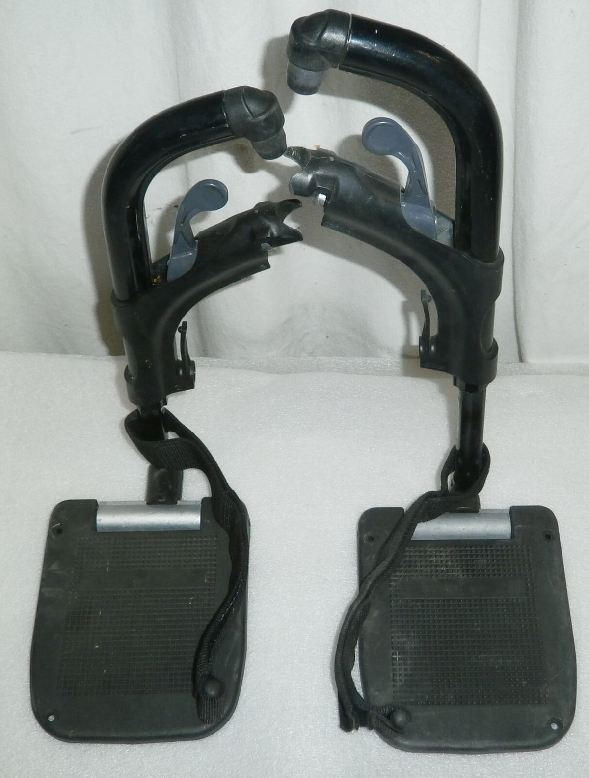 Pair of Invacare Action Leg rest for Wheelchair Has some Rust on Bolt