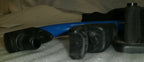 SET OF WHEELCHAIR FOOT REST Good CONDITION WITH MOUNT PLATES