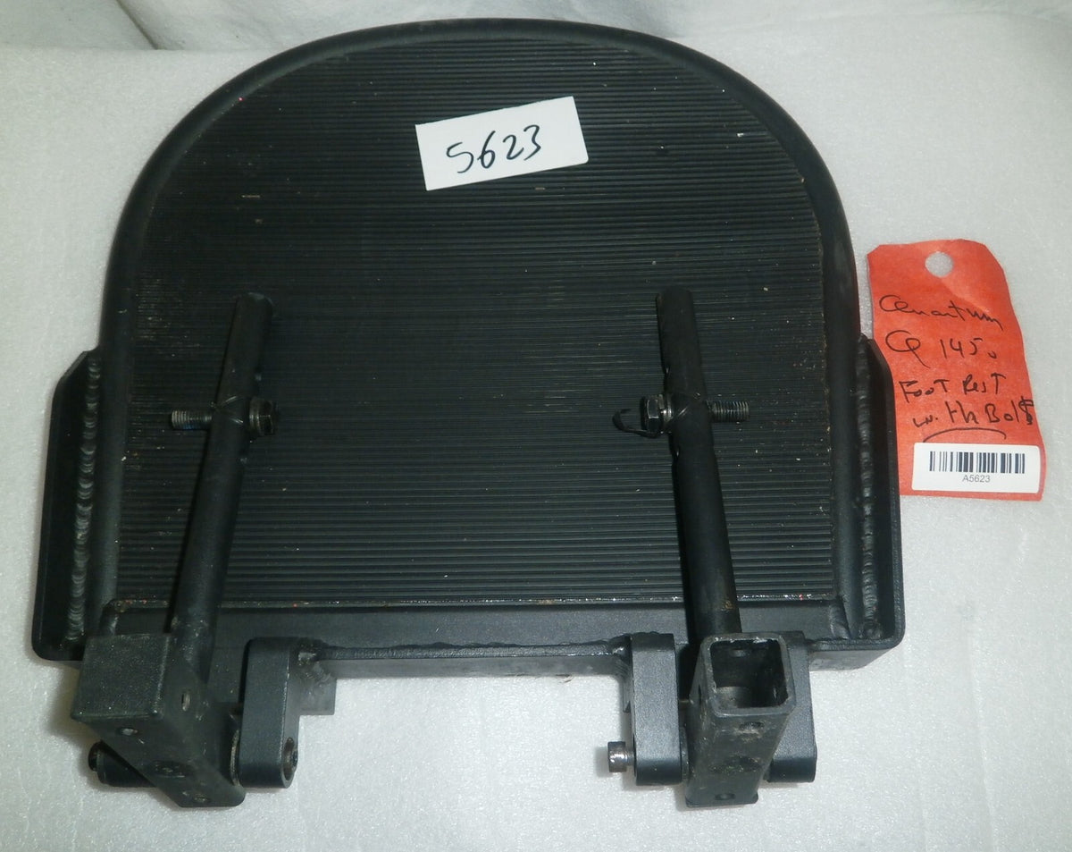 QUANTUM Q1450 FOOTREST WITH BOLTS VERY GOOD CONDITION