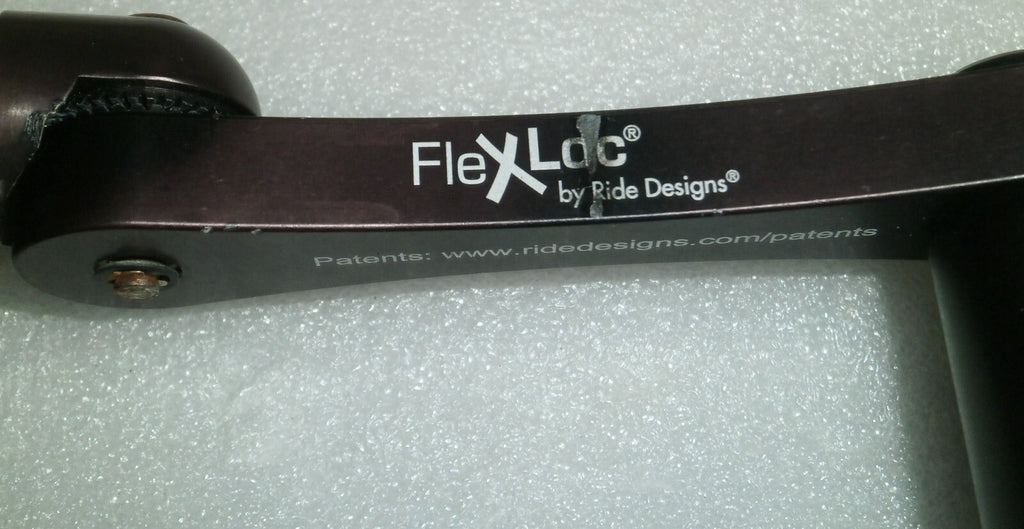 Bracket Back Cushion Flexloc by Ride Designs Length 16" With Accessories