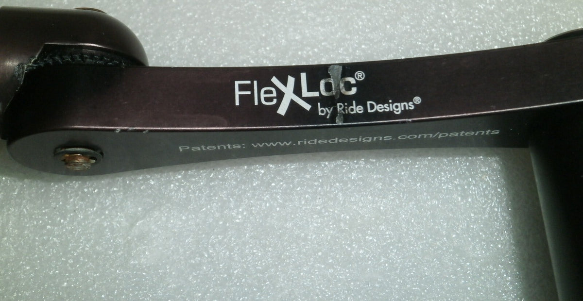 Bracket Back Cushion Flexloc by Ride Designs Length 16" With Accessories