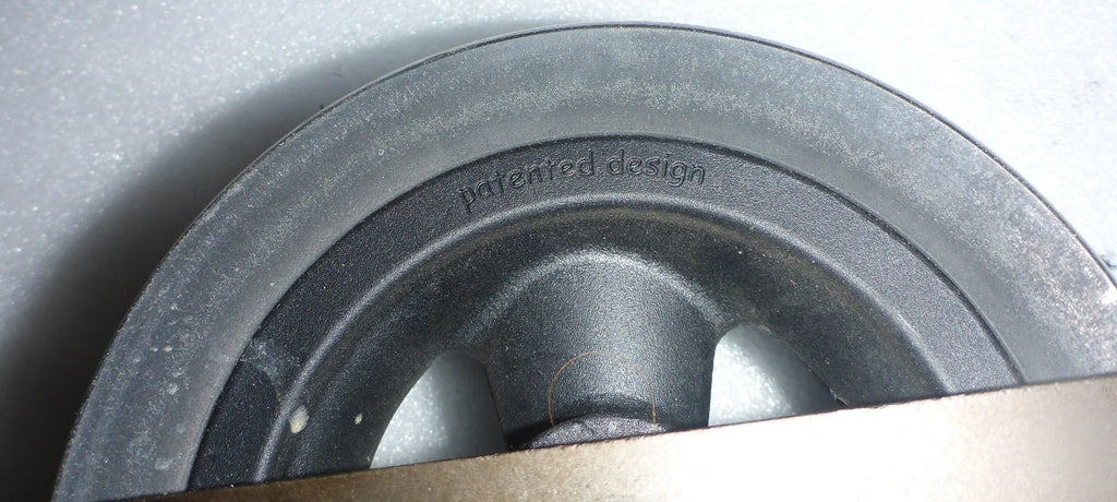 Lot of 2 QUICKIE 6 INCH CASTERS WITH FORKS USED GOOD CONDITION AS PHOTO