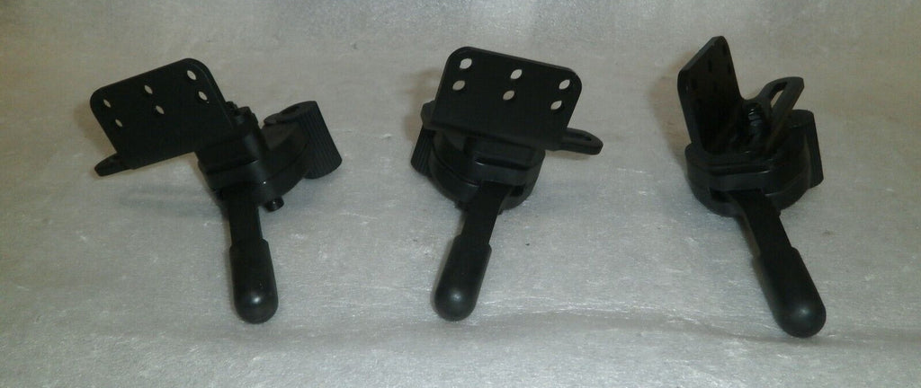 Set of 3 Wheel Locks Wheelchair Hand Brake Pull Push Assembly