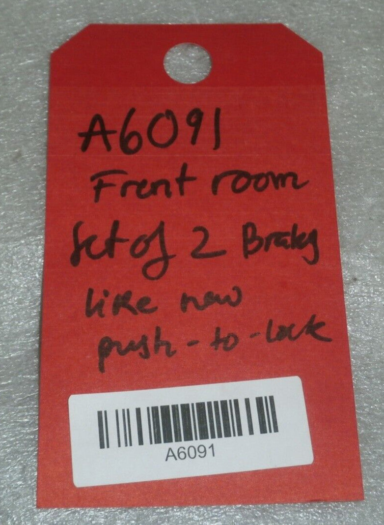 Set of 2 FRMASMB16958 Wheelchair Push to Lock Assembly Right (MTS: 33233M33)