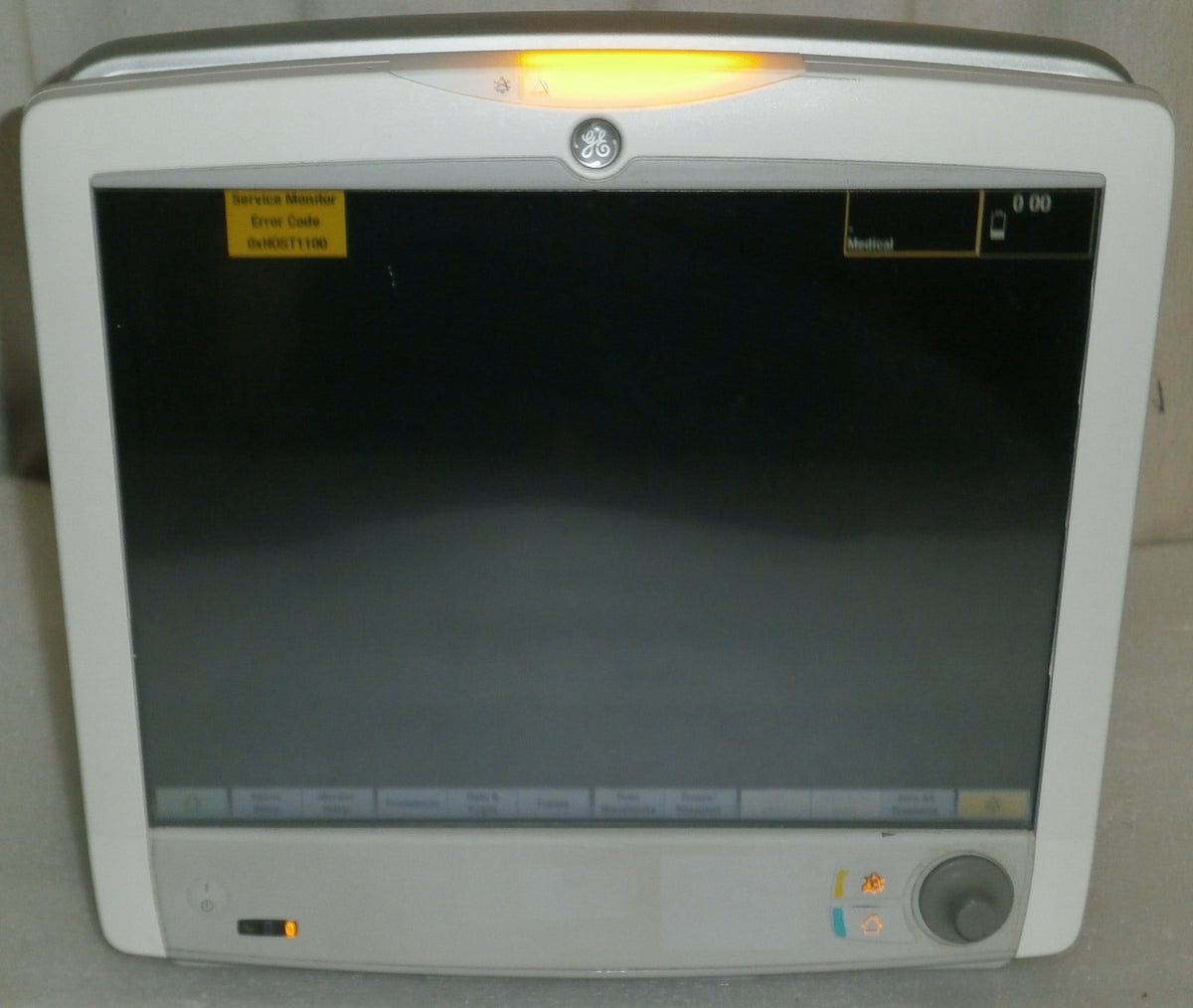 GE Healthcare CARESCAPE B650 Monitor 6ICU 6NIC