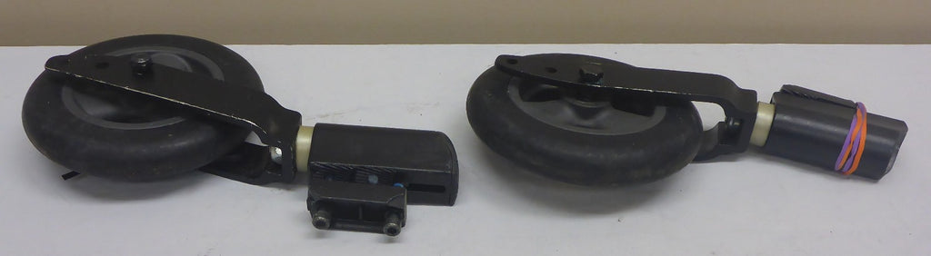 INVACARE MYON WHEELCHAIR FORKS AND CASTERS AND BOLTS AS PHOTO