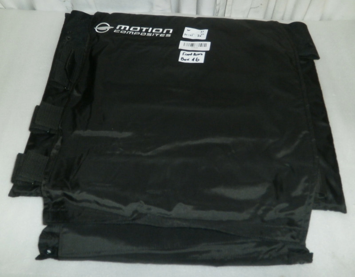 Motion Wheelchair Fabric Adjust Back cover Upholstery Size 20-21" Good Condition