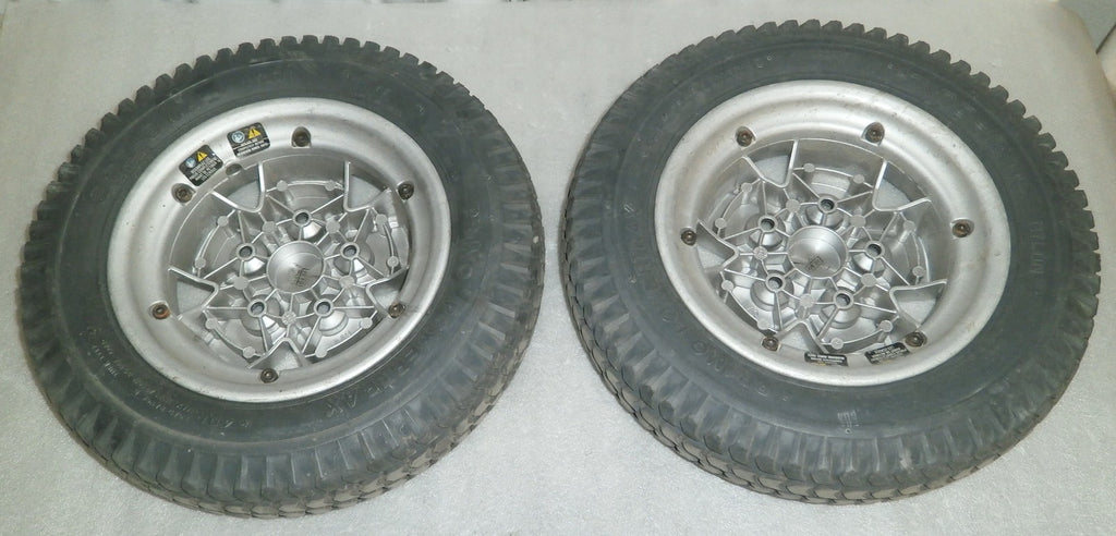 QUANTUM Q6 EDGE HD WHEELCHAIR WHEELS 3.00-8 SOLID GOOD CONDITION