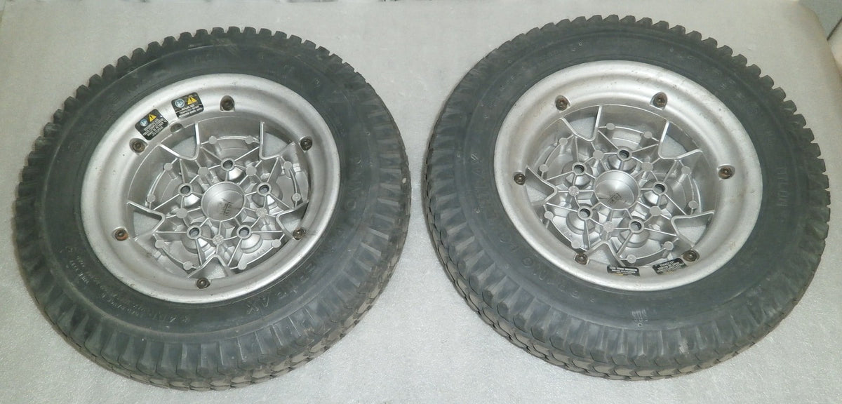 QUANTUM Q6 EDGE HD WHEELCHAIR WHEELS 3.00-8 SOLID GOOD CONDITION