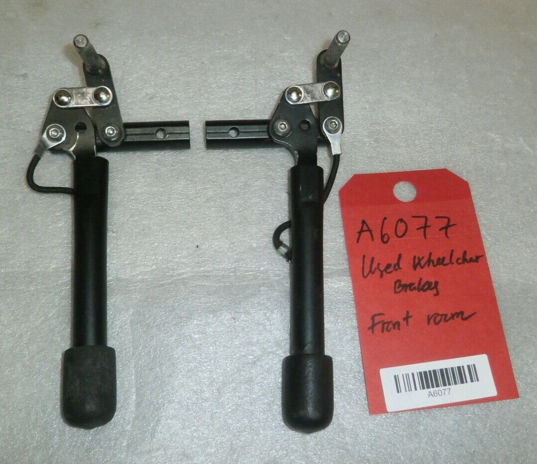 Wheel Locks Wheelchair Long Hand Brake Pull Push Assembly Pair Left Right