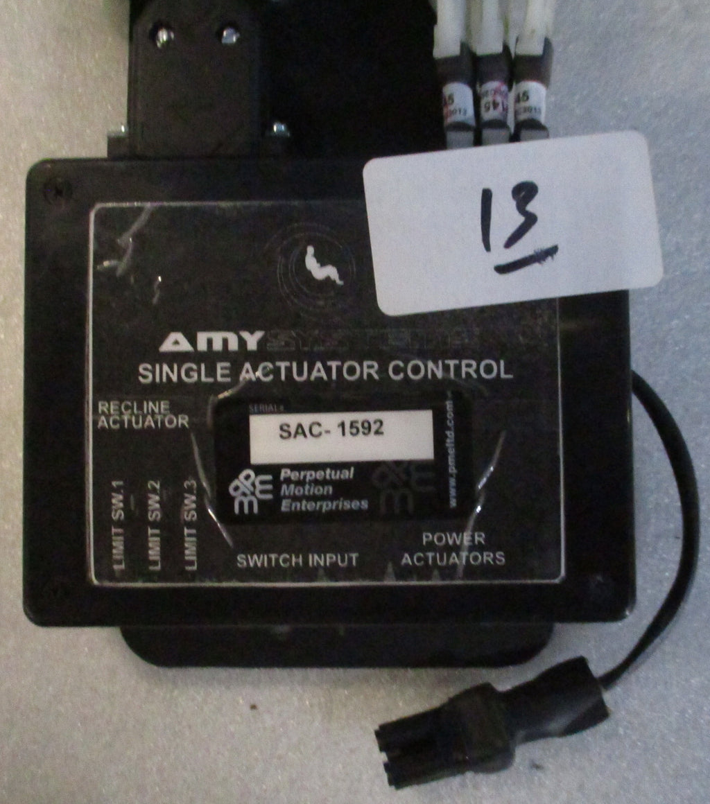 AMY SINGLE ACTUATOR CONTROL SAC-1592 WITH CABLES AS PICTURES