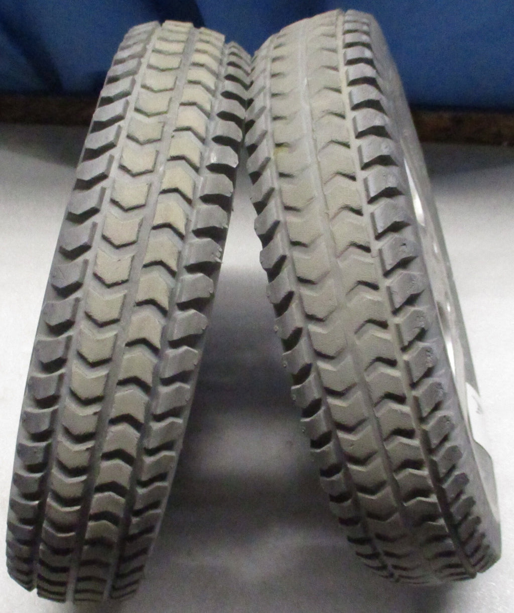 LOT OF 2 PRIMO POWERTRAX WHEEL 3.00-8 SOLID FAIR CONDITION