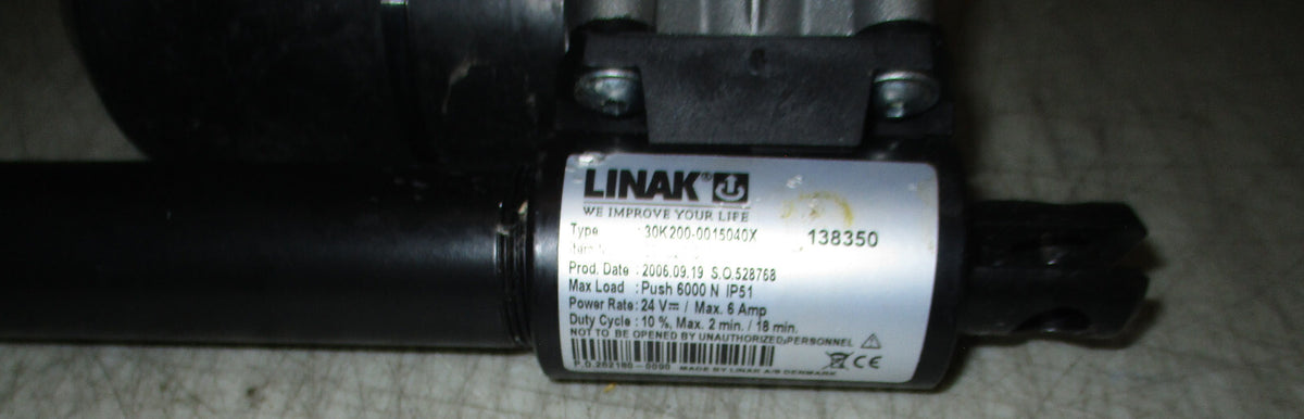 LINAK ACTUATOR 30K200-0015040X 301027