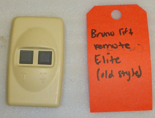 BRUNO ELITE OLD STYLE REMOTE CONTROL USED GOOD CONDITION