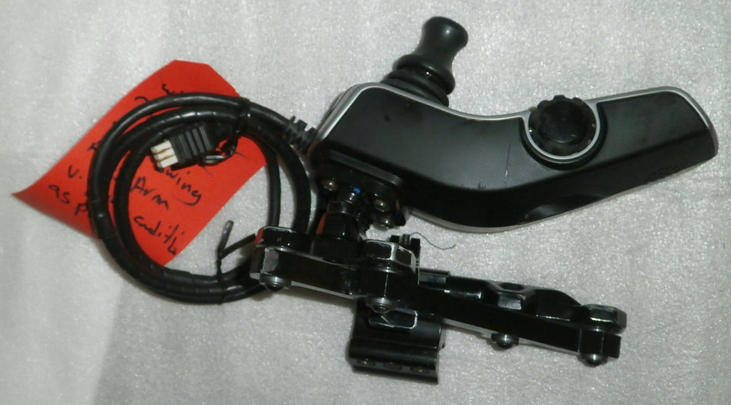 WHEELCHAIR JOYSTICK Q-Logic 3,4 keys WITH SWING AWAY ARM VERY GOOD CONDITION