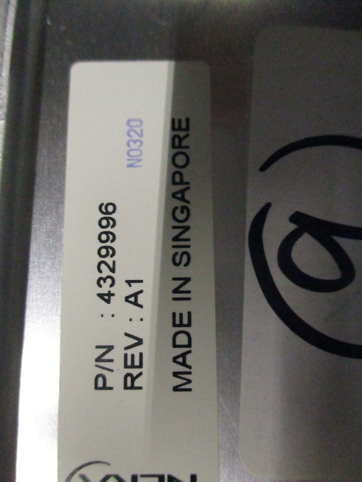power filter sn 4328078rev b FROM DETECTION SYSTEM API PRISM AB APPLIED BIOSYSTE