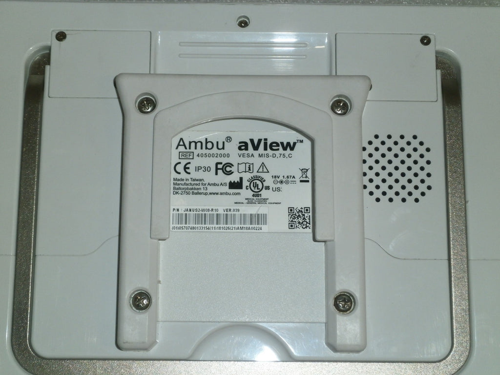 Ambu Aview Monitor 405002000 w/ Power Supply (Tested)