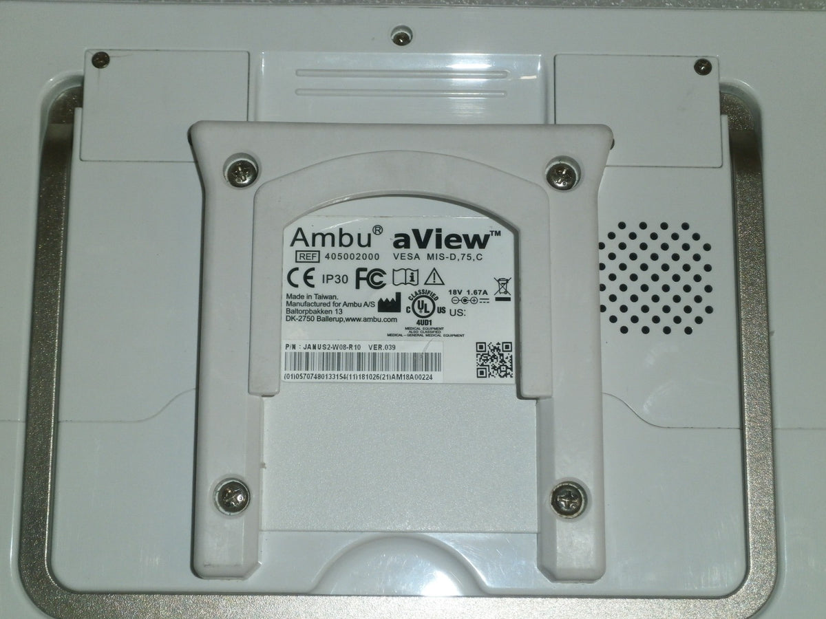 Ambu Aview Monitor 405002000 w/ Power Supply (Tested)