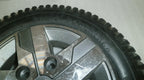 LOT OF 2 QUANTUM EDGE 2.0 POWERTRAX WHEELS 3.00-8 SOLID VERY GOOD CONDITION