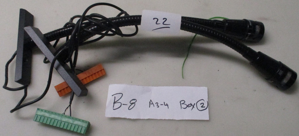 Lot of 2 Shure 503BG dynamic Cardioid Mixer console gooseneck Microphone