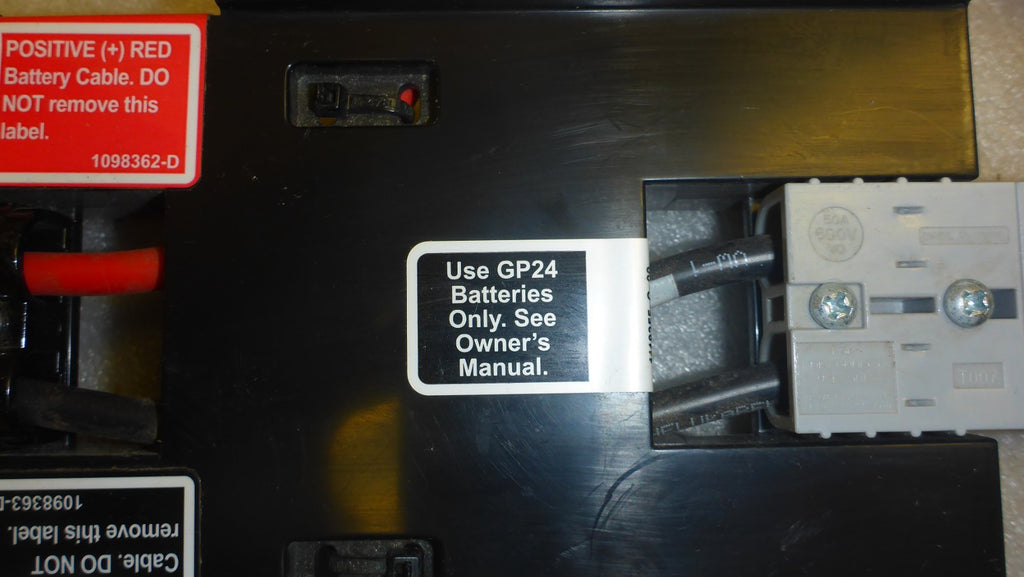 POWER WHEELCHAIR BATTERY CABLES USED AS PHOTO