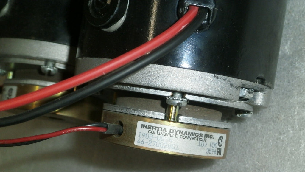 AMX 4 MAIN DRIVE MOTORS Leeson 46-302161 & MOTOR SHAFT BRAKE 46- 302161P1
