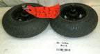 TWO QUICKIE 1450 POWER WHEELCHAIR WHEELS PRIMO DUROTRAP 2.80/2.50-4