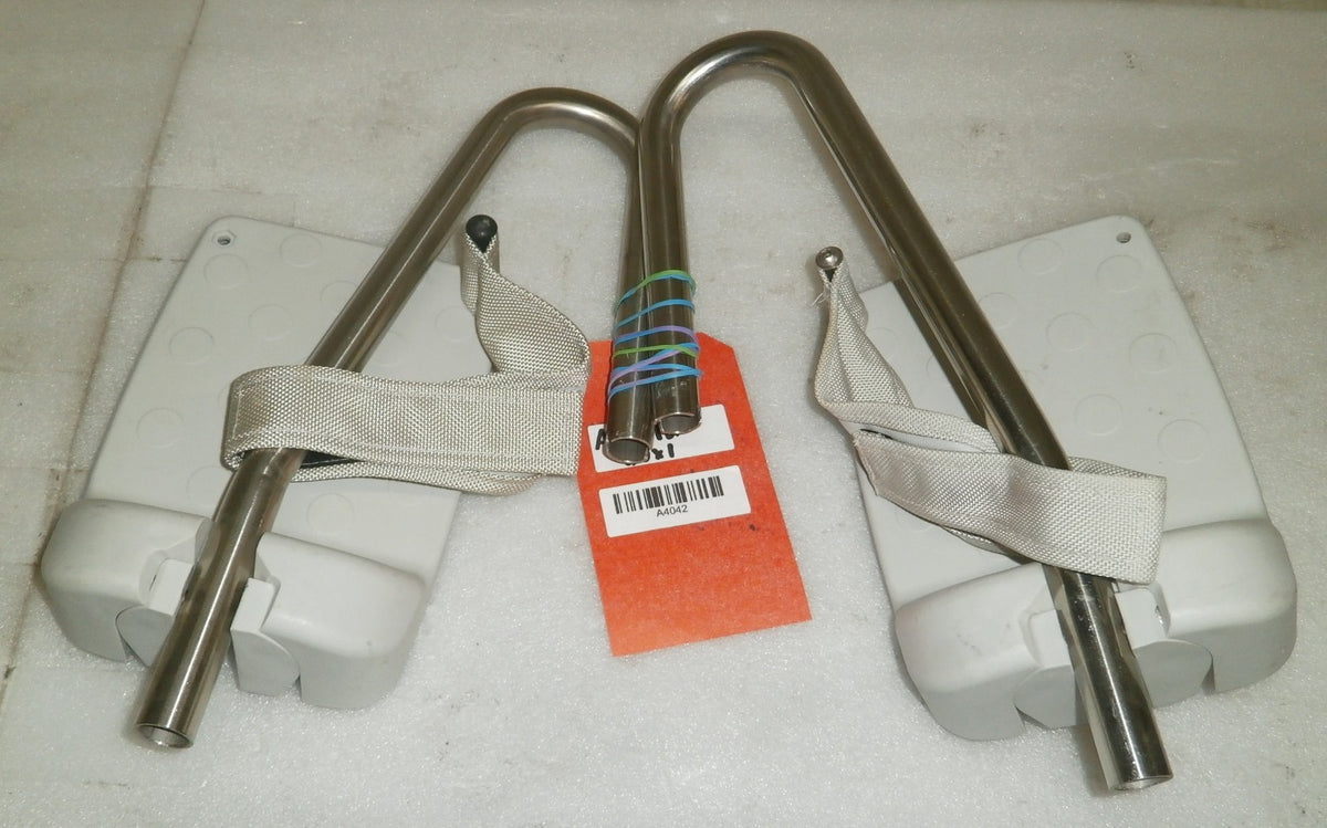 pair of invacare aquatec ocean leg rest very good condition LARGE SIZE