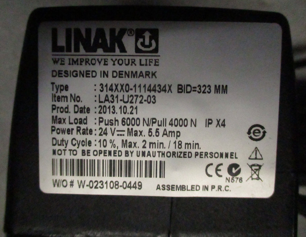 LINAK WHEELCHAIR ACTUATOR 314XX0-1114434X