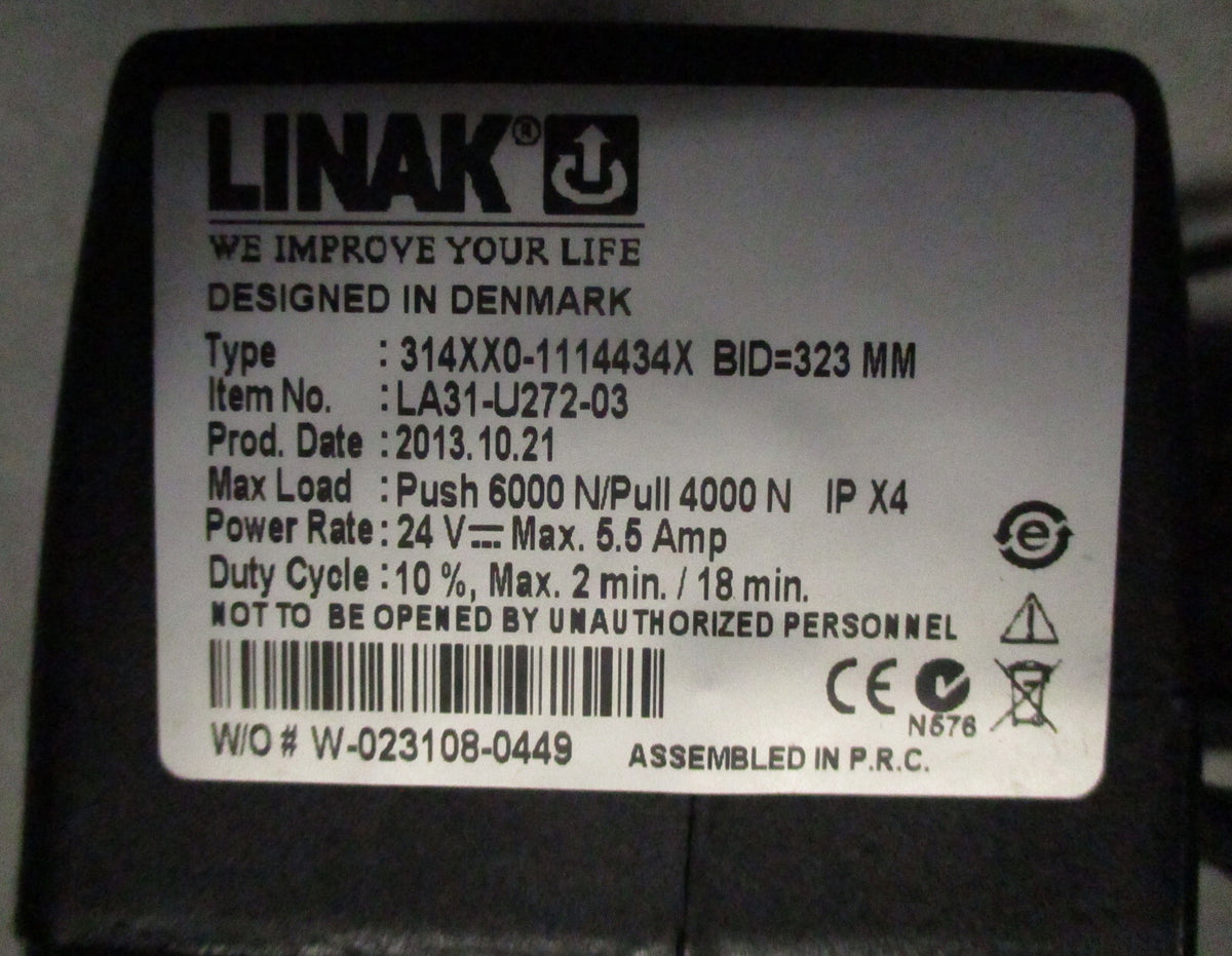 LINAK WHEELCHAIR ACTUATOR 314XX0-1114434X